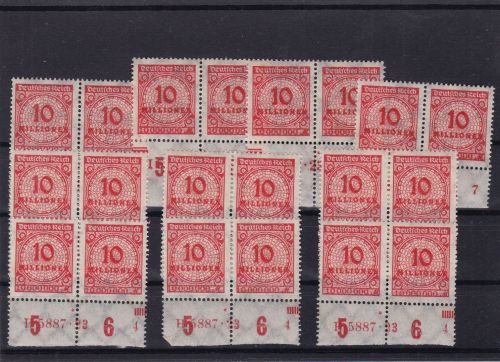 Deutsches Reich 10 x 318 HAN postfr. Michel 70 €