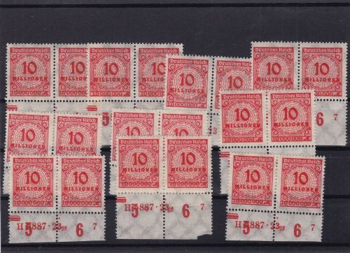 Deutsches Reich 10 x 318 HAN postfr. Michel 70 €