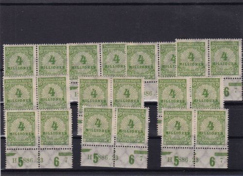 Deutsches Reich 10 x 316 HAN postfr. Michel 50 €