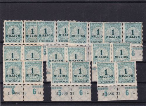 Deutsches Reich 10 x 314 HAN postfr. Michel 50 €