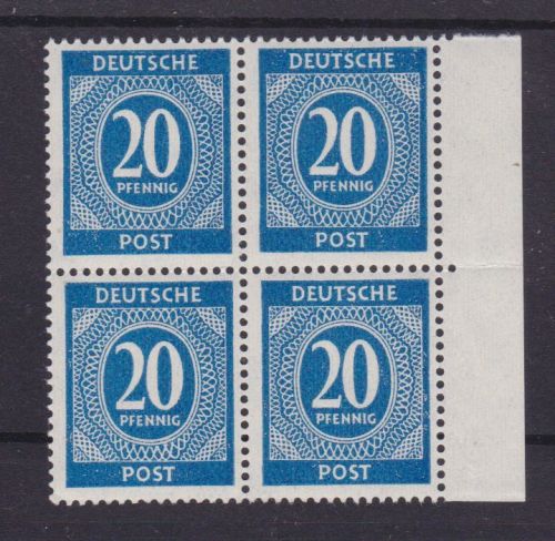 Gemeinschaftsausgaben 924 c im Viererblock postfr. Michel 72 €