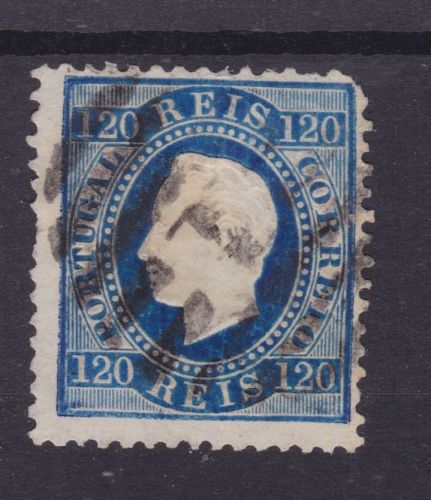 Portugal 42 x B (12 1/2) gest./used König Luis 1871 Michel 100 €