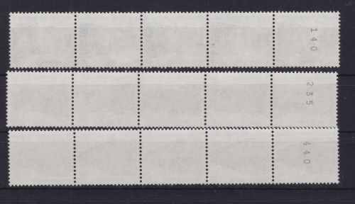 Berlin 814/816 postfr. Rollen 5er-Streifen Michel 42 €