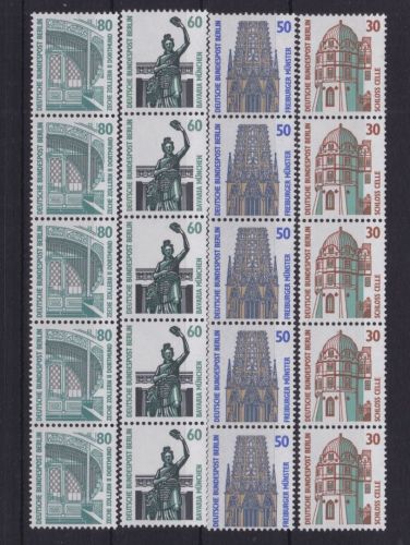 Berlin 703/706 postfr. Rollen 5er-Streifen Michel 49 €