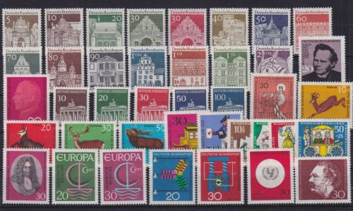 Bund Jahrgang 1966 postfr. komplett