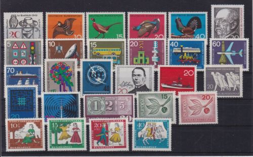 Bund Jahrgang 1965 postfr. komplett