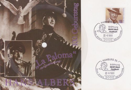 Soundcard "La Paloma" Hans Albers 1991