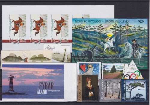 Aland Jahrgang 2008 postfr./mnh komplett Michel 103 €
