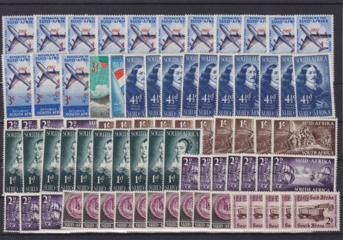 Südafrika postfr./mnh Lot 1952/1961 Michel 32 €
