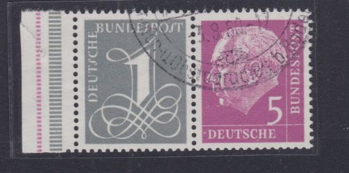 Bund W 17 Y II gest. Heuss 1960 Michel 25 €