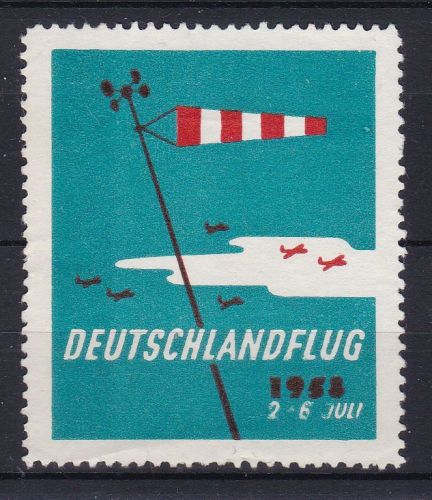 Vignette Deutschlandflug 1958