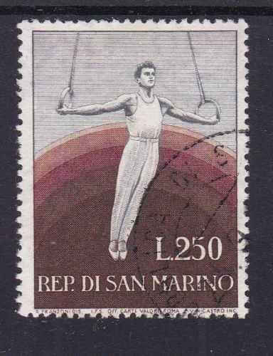 San Marino 526 gest./used Sport 1955