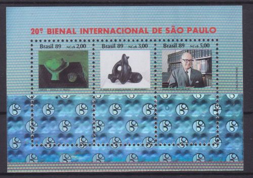 Kanada Block 80 postfr./mnh Hologramm 1989