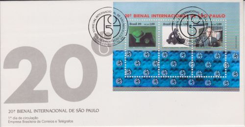 Kanada Block 80 FDC Hologramm 1989