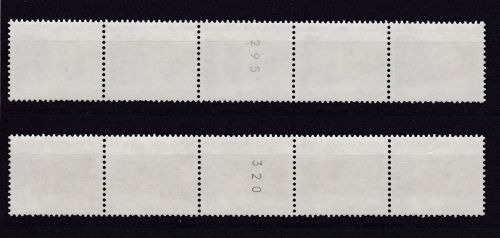 Berlin 814/815 postfr. Sehenswürdigkeiten 5er-Streifen mit Nummer 1988