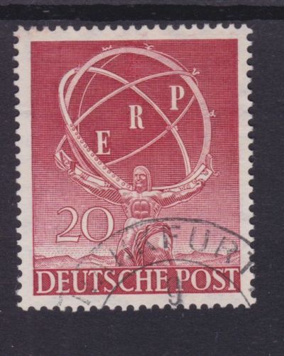 Berlin 71 gest./used ERP 1950 Michel 40 €