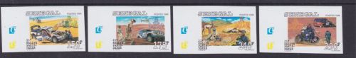 Senegal 1596/1599 U postfr./mnh Rally Paris-Dakar 1999 ungez.IMPERF.