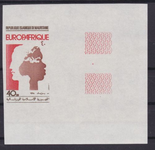 Mauretanien 511 U postfr./mnh EUROPAFRIQUE 1975 ungez.IMPERF.