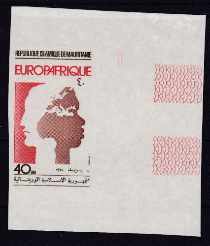Mauretanien 511 U postfr./mnh EUROPAFRIQUE 1975 ungez.IMPERF.