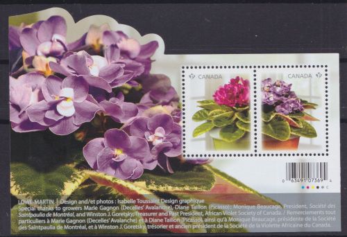 Kanada Block 110 postfr./mnh Rhododendron 2009