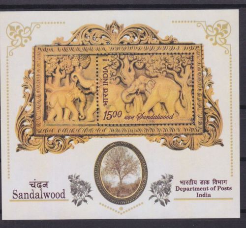 Indien Block 39 postfr./mnh Sandelholz 2006