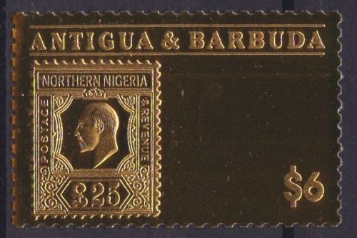 Antigua 2018 postfr./mnh Northern Nigeria 25 Pfund GOLD