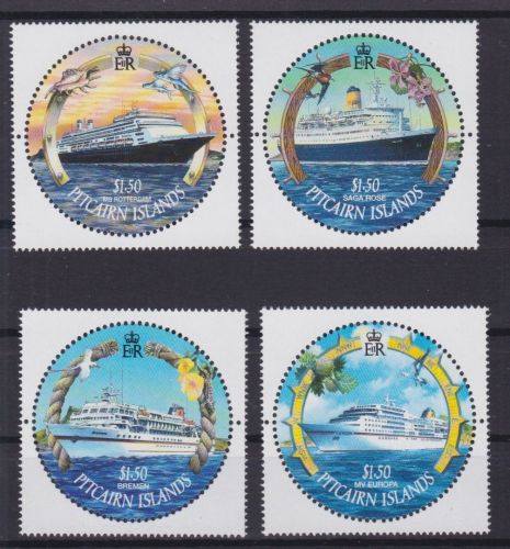 Pitcairn 576/579 postfr./mnh Schiffe ships 2001