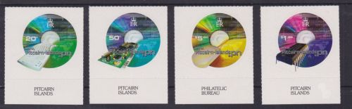 Pitcairn 584/587 postfr./mnh Internet 2001