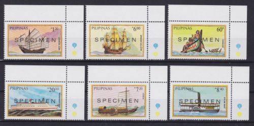 Philippinen 1629/1634 postfr./mnh Schiffe ships SPECIMEN
