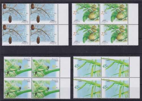 Azoren 1724/1727 postfr./mnh Pflanzen 2004