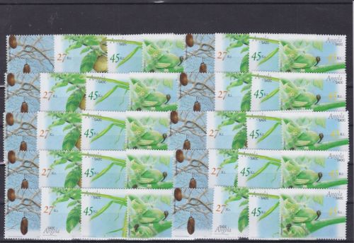 Azoren 5 x 1724/1727 postfr./mnh Pflanzen 2004