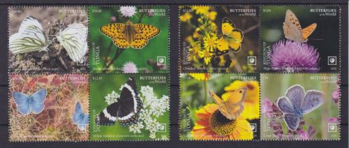 Tonga 2351/2359 postfr./mnh Schmetterlinge butterflies 2020