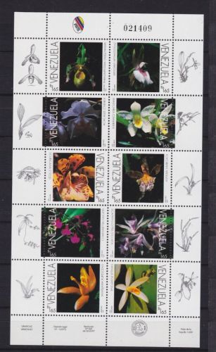 Venezuela 3074/3083 postfr./mnh Blumen flowers Orchidee 1997