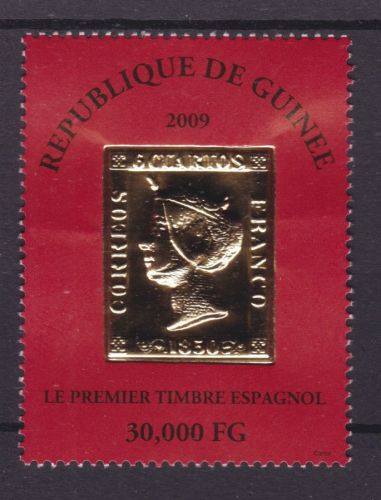 Guinea 6718 postfr./mnh Briefmarken 2009 GOLD