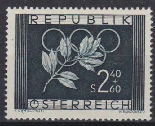 Österreich 969 postfr./mnh Olympia Olympics 1952