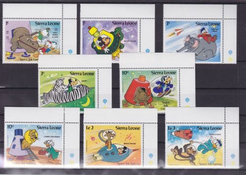 Sierra Leone 728/735 postfr./mnh Walt Disney