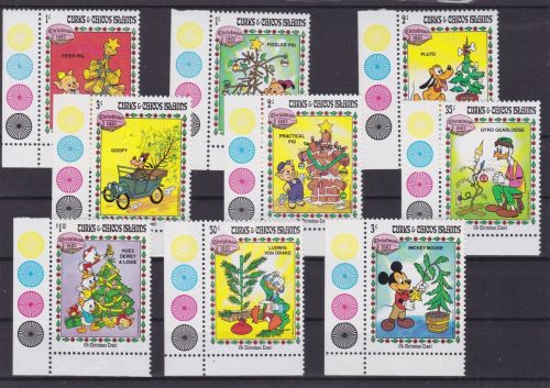 Turks & Caicos 648/656 postfr./mnh Walt Disney