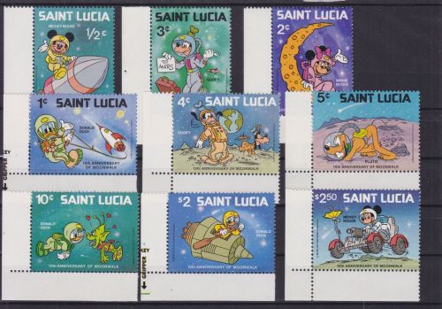St. Lucia 484/492 postfr./mnh Walt Disney