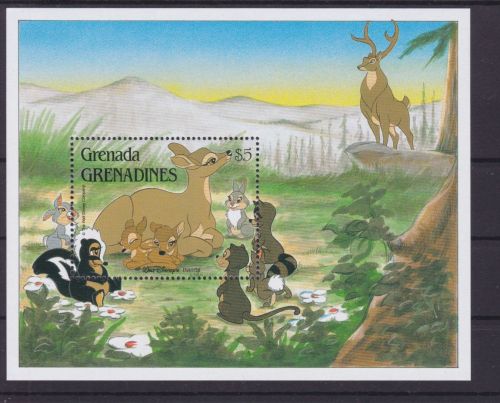 Grenada Grenadines Block 152 postfr./mnh Walt Disney