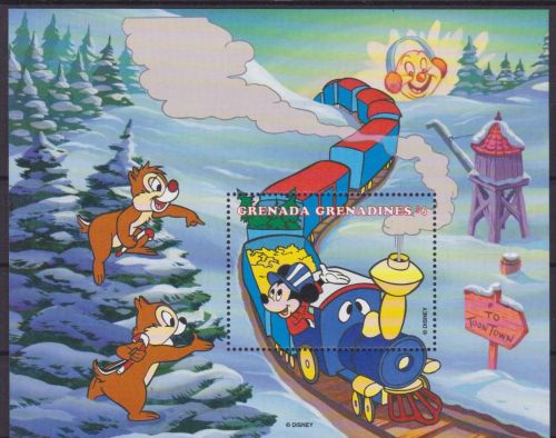 Grenada Grenadines Block 429 postfr./mnh Walt Disney