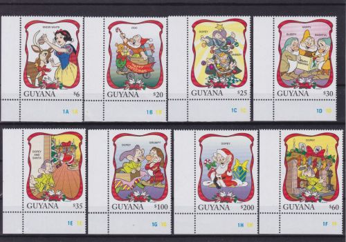Guyana 5802/5809 postfr./mnh Walt Disney