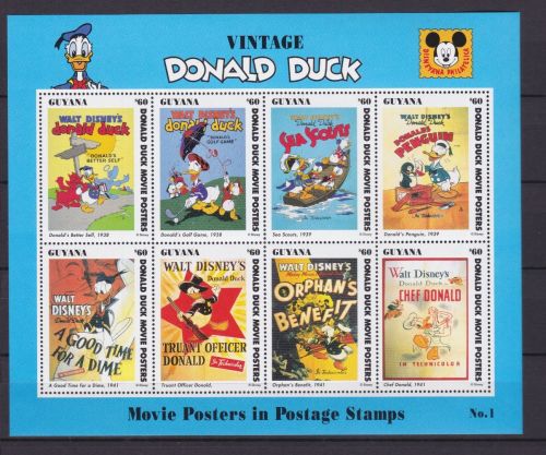 Guyana 4416/4423 postfr./mnh Walt Disney
