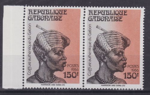 Gabun B 978 postfr./mnh Frisuren 1986