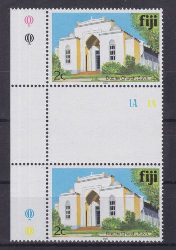 Fiji 400 III Y gutter pairs postfr./mnh Freimarken 1986