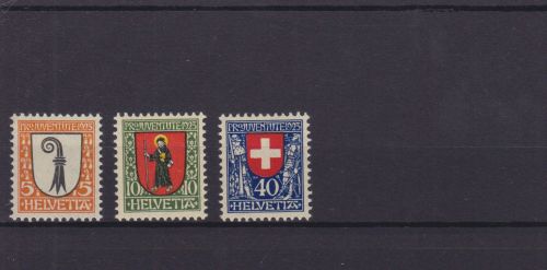 Schweiz 185/188 postfr./mnh Pro Juventute 1923