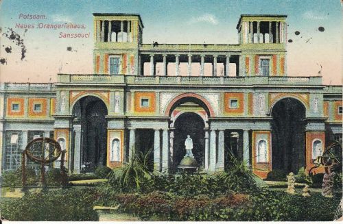 AK Potsdam Neues Orangeriehaus, Sanssouci 1920