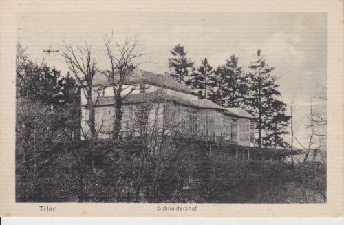 Trier Schneidershof 1915