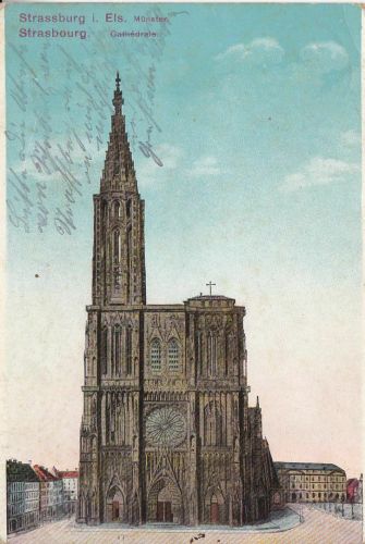Strassburg - Münster 1915