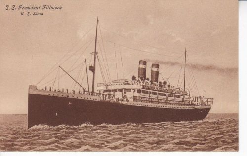 S.S. President Fillmore U.S. Lines