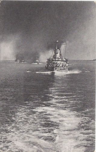 Manövrieren der PAnzerdivision im Verband Schiffe